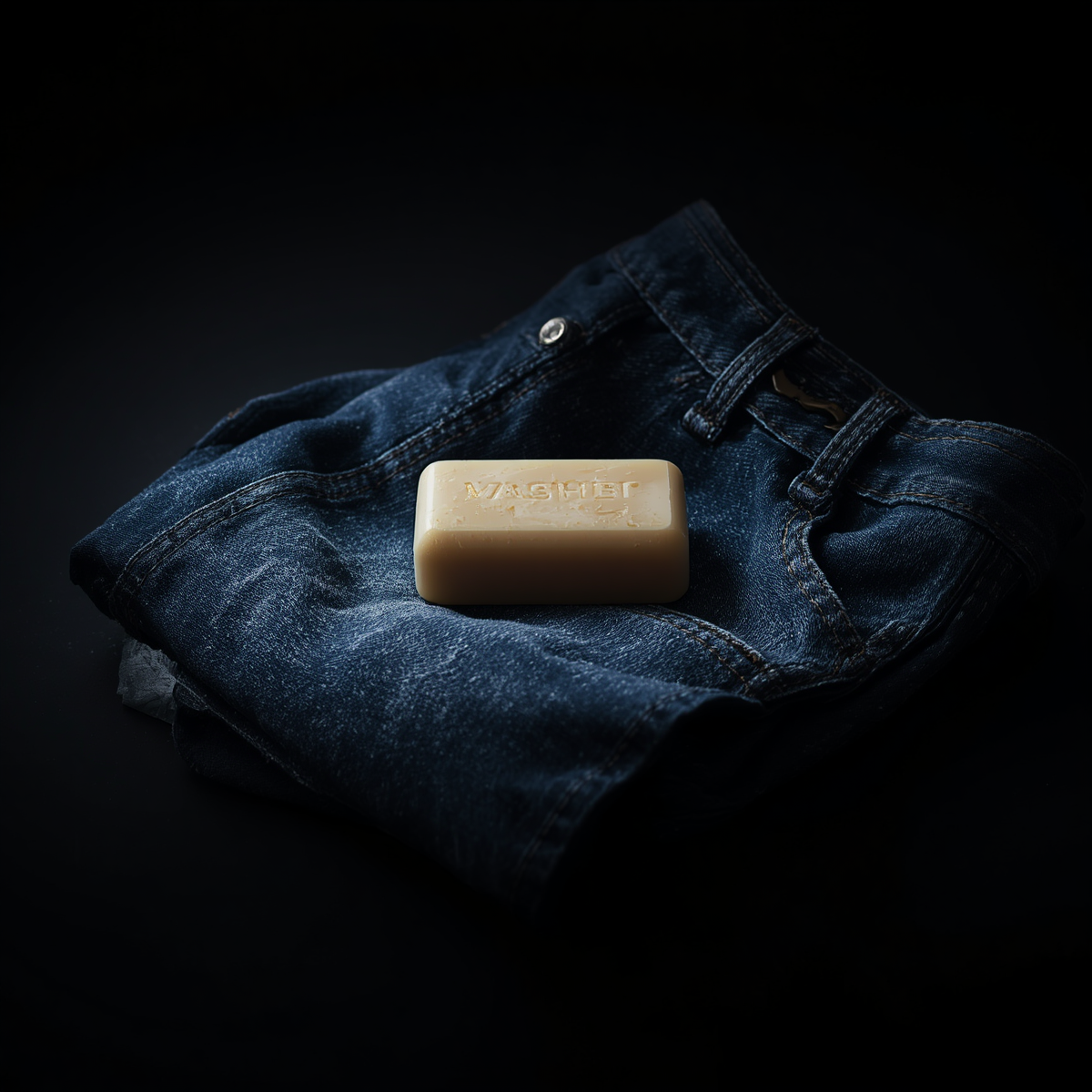 Denim mit Seife